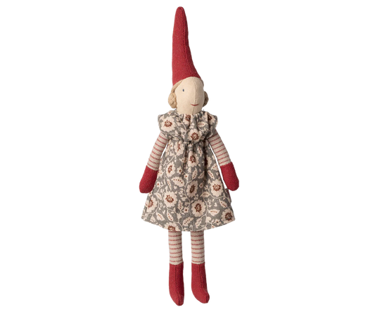 Pixy Maileg Size 1 – Bambola natalizia Girl Winter Mint Dress