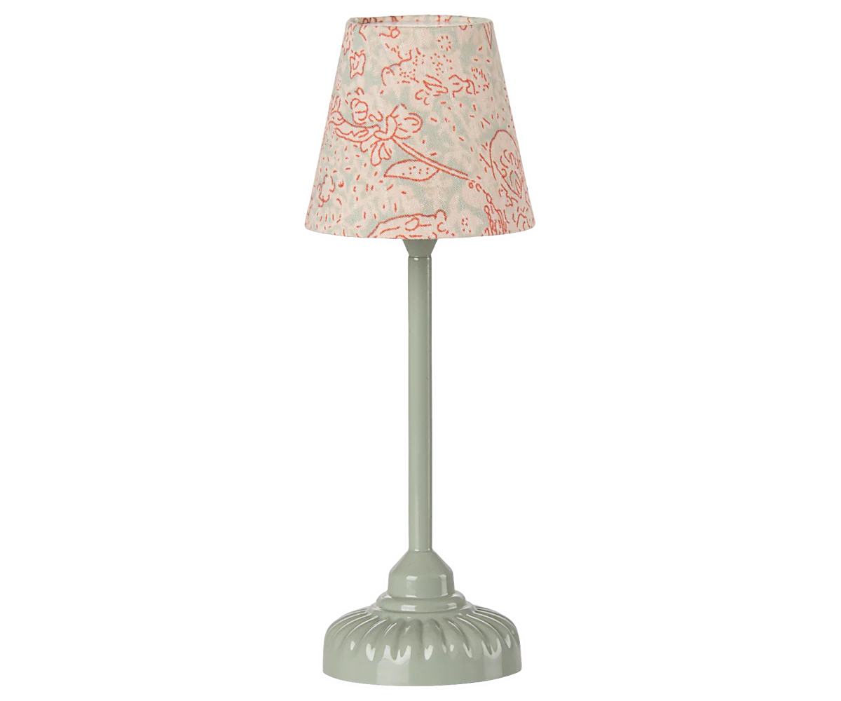 Lampada da terra vintage Maileg per topini – Mint