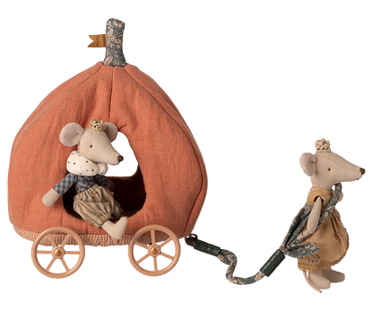 Carrozza Zucca Maileg per Topini – Pumpkin Carriage Mouse