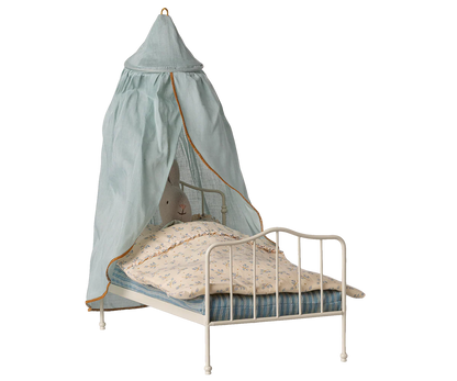 Maileg Baldacchino Letto Miniatura – Mint