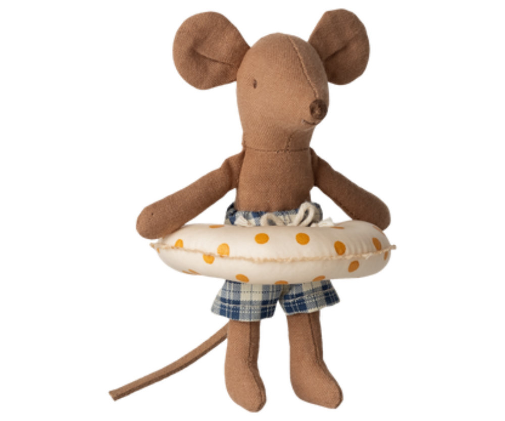 Beach Mice, Topolino Little Brother ciambella a pois giallo