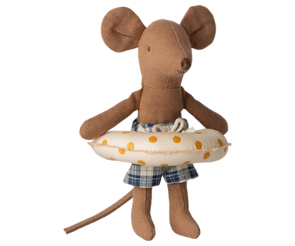 Beach Mice, Topolino Little Brother ciambella a pois giallo