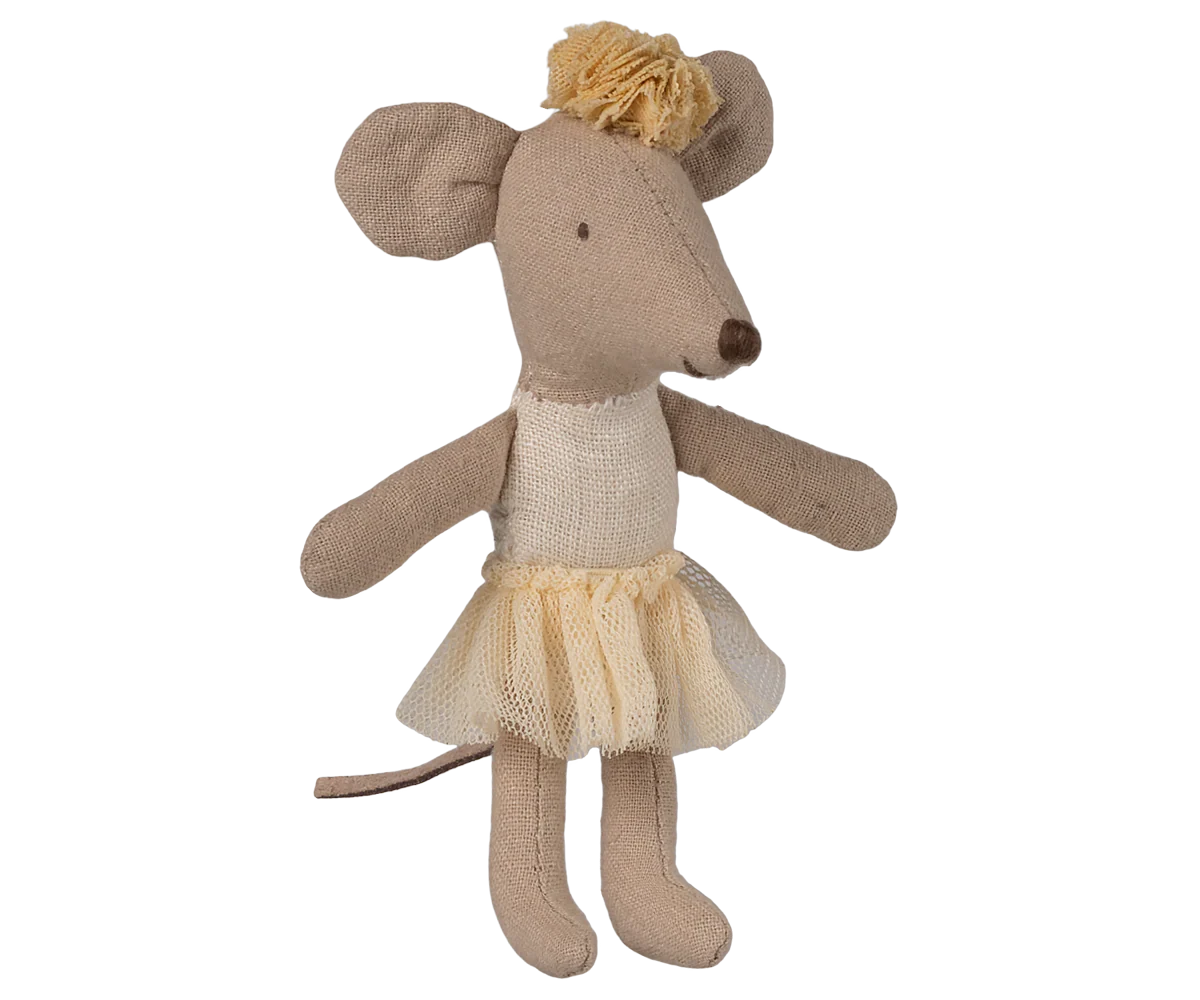 Maileg Topolina Ballerina Sorellina – Panna