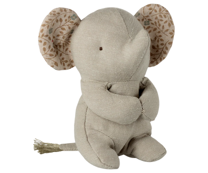 Maileg Lullaby Friends – Elefante Mini Grigio PRE-ORDINE