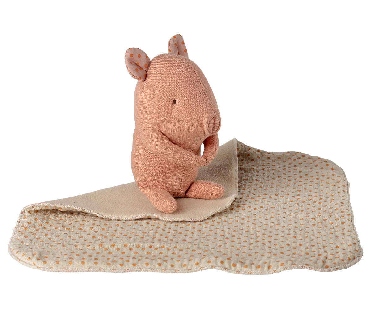 Maileg Lullaby Friends – Maialino Mini Rosa PRE-ORDINE