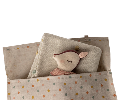 Maileg – Coperta Baby in Cotone Rosa 70 × 90 cm