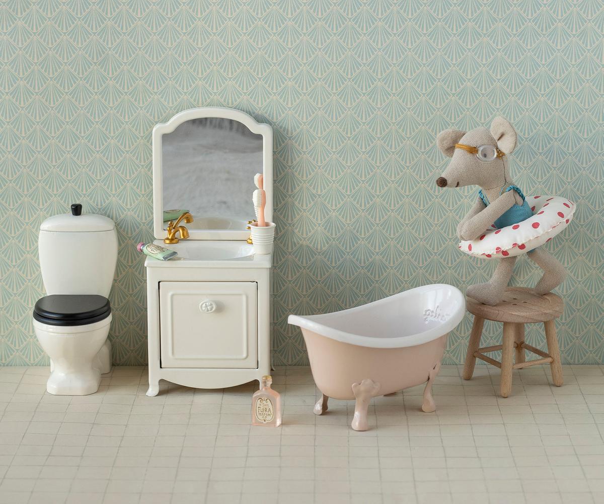 Maileg Vasca da Bagno per Topolini – Rose