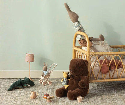 Orsetto Teddy Maileg Medium - Peluche Morbido Dark Chocolate con Fiocco IN ARRIVO