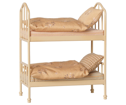 Maileg Letto a Castello per Topolini Marrone Chiaro PRE-ORDINE