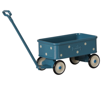 Carretto Maileg per Topolini – Blu in Metallo | Accessorio per Topi Maileg PRE-ORDINE
