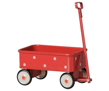 Carretto Maileg per Topolini – Rosso in Metallo | Accessorio per Topi Maileg PRE-ORDINE