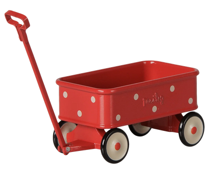 Carretto Maileg per Topolini – Rosso in Metallo | Accessorio per Topi Maileg PRE-ORDINE