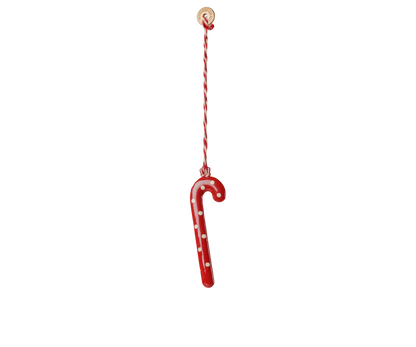 Set di 4 Ornamenti in Metallo Maileg – Peter's Christmas Rosso & Blu | Edizione Natale PRE-ORDINE