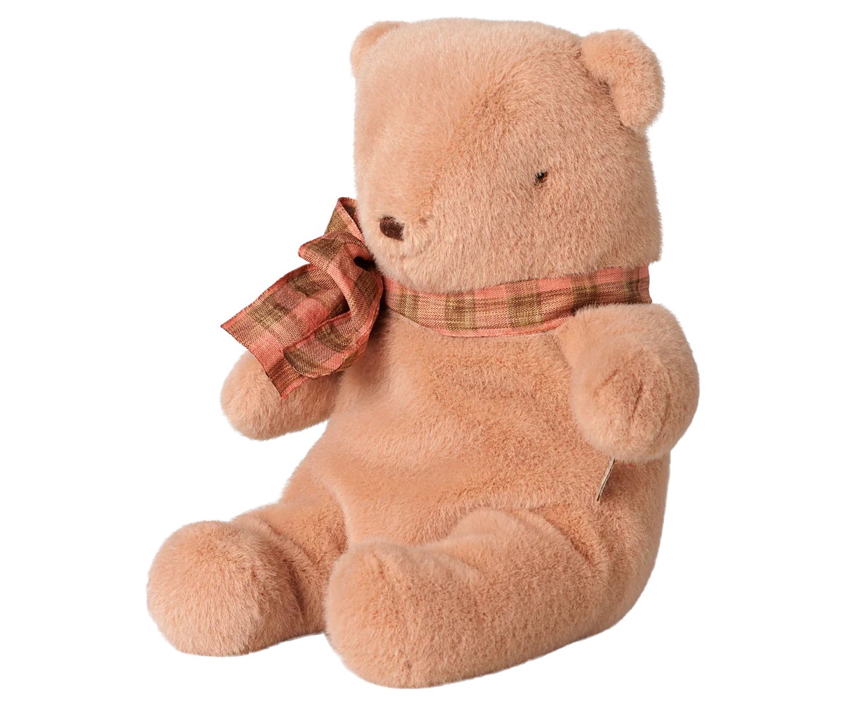 Orsacchiotto di Peluche Maileg Piccolo – Rosa Antico con Fiocco | Teddy Bear Vintage PRE-ORDINE