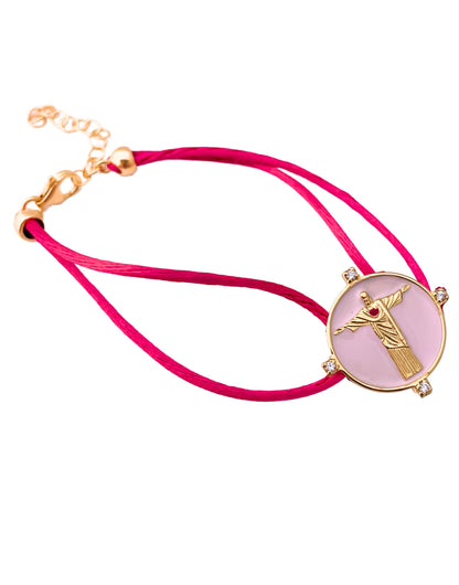 Bracciale Corcovado Thais Bernardes – Cordino e Argento 925