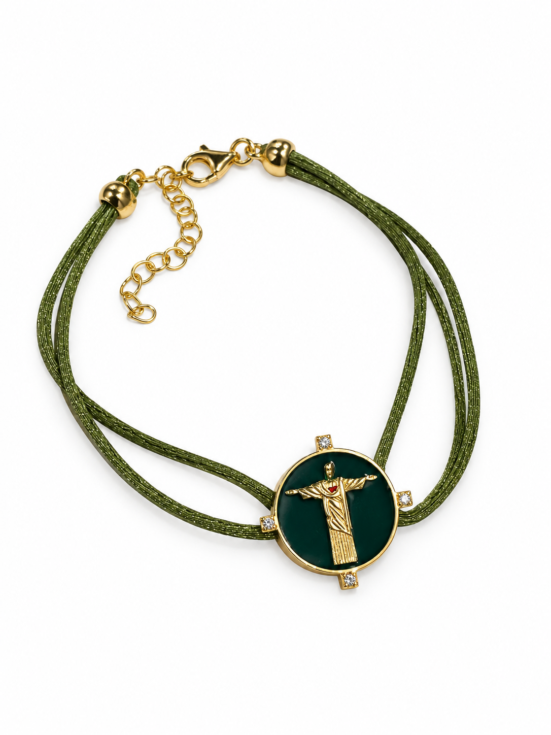 Bracciale Corcovado Thais Bernardes – Cordino e Argento 925