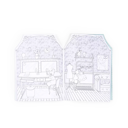 Moulin Roty La Petite École de Danse – Album Attività con 170 Sticker