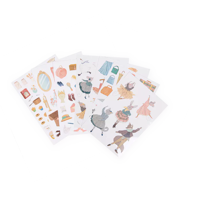 Moulin Roty La Petite École de Danse – Album Attività con 170 Sticker