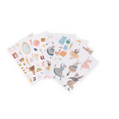 Moulin Roty La Petite École de Danse – Album Attività con 170 Sticker