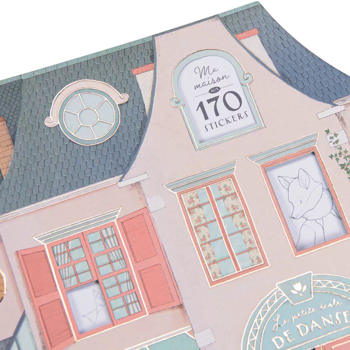 Moulin Roty La Petite École de Danse – Album Attività con 170 Sticker