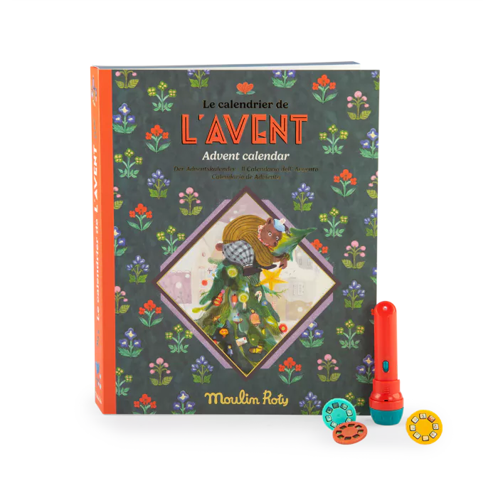 Moulin Roty Les Minouchkas – Calendario dell’Avvento con Lampada a Storie