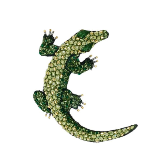 Trovelore – Spilla Nile Crocodile (Coccodrillo del Nilo)