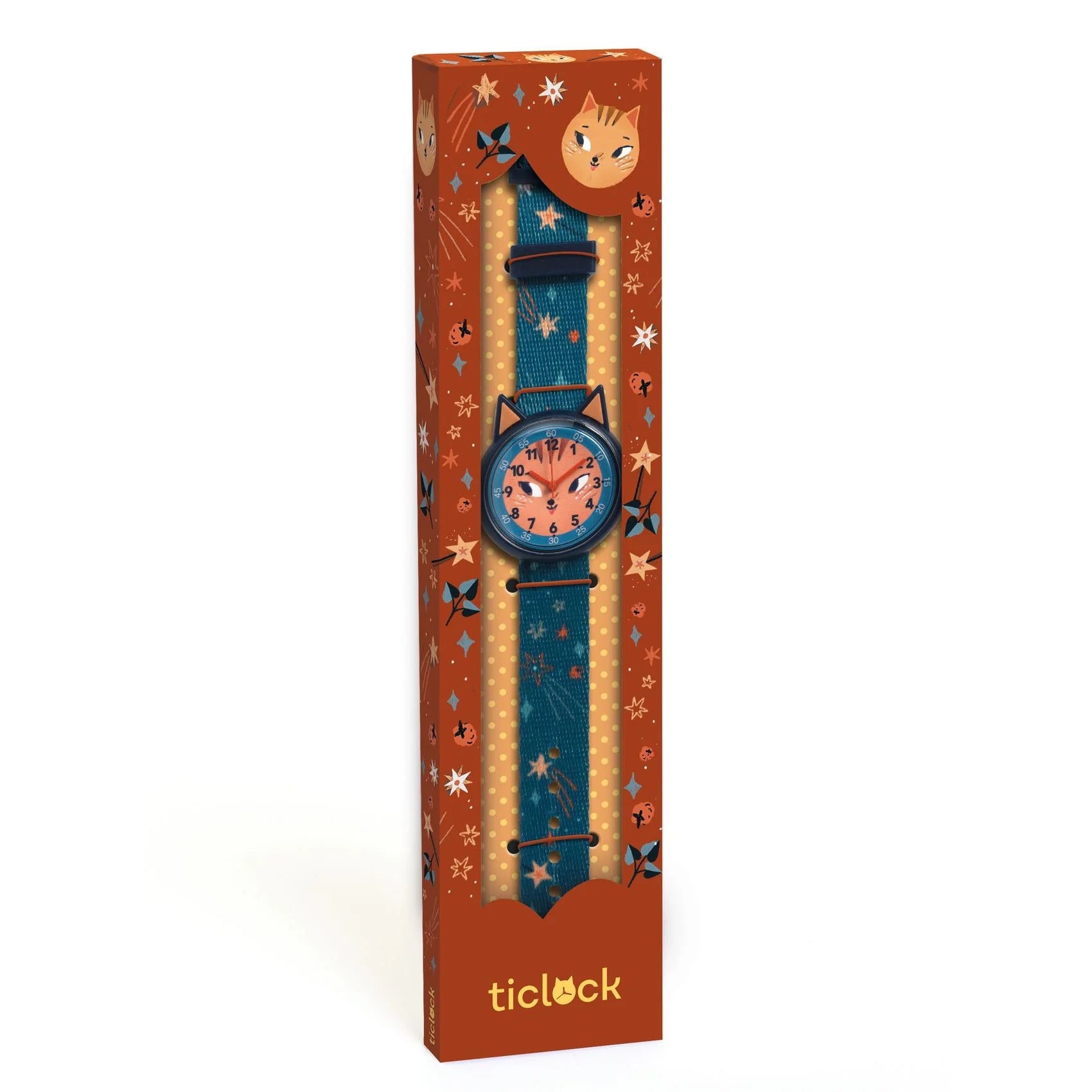 Djeco Orologio per bambini - Scoiattolo - Apple Pie