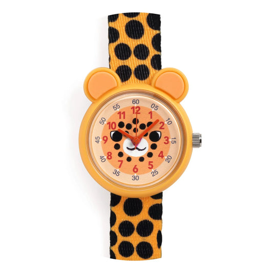 Djeco Orologio per bambini - Ghepardo - Apple Pie