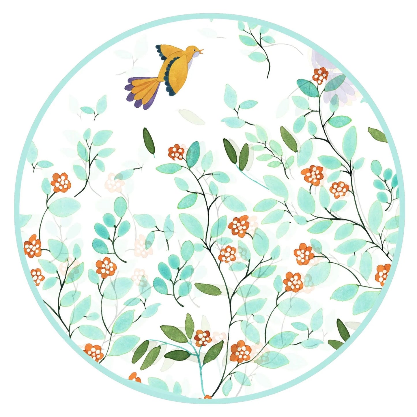 Djeco Mantella Antipioggia con Cappuccio – Foliage – Large 5/7 Anni