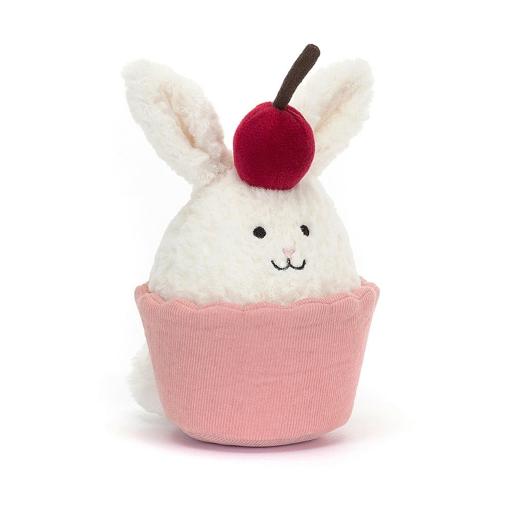 Peluche Dainty Dessert Bunny Cupcake - Apple Pie