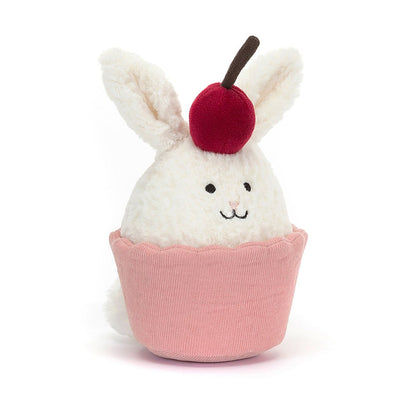 Peluche Dainty Dessert Bunny Cupcake - Apple Pie