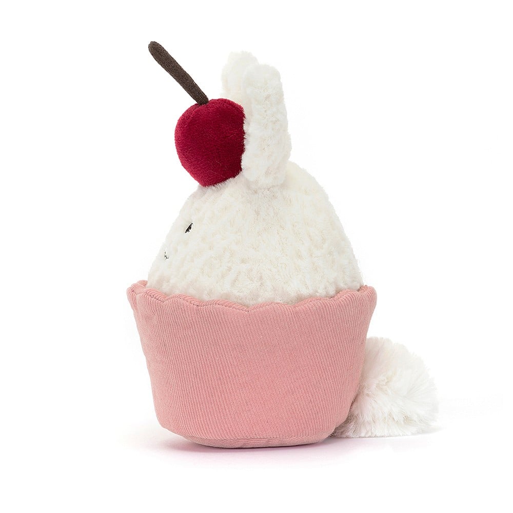 Peluche Dainty Dessert Bunny Cupcake - Apple Pie