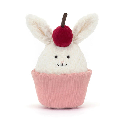 Peluche Dainty Dessert Bunny Cupcake - Apple Pie