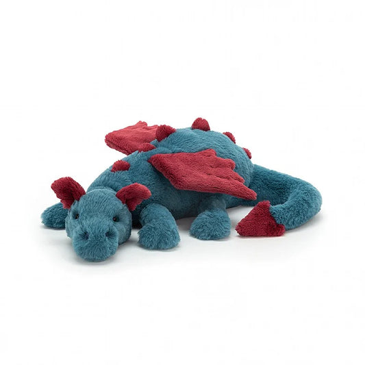 Peluche Drago Dexter - Misura Midi- Vola sulle sue ali - Apple Pie