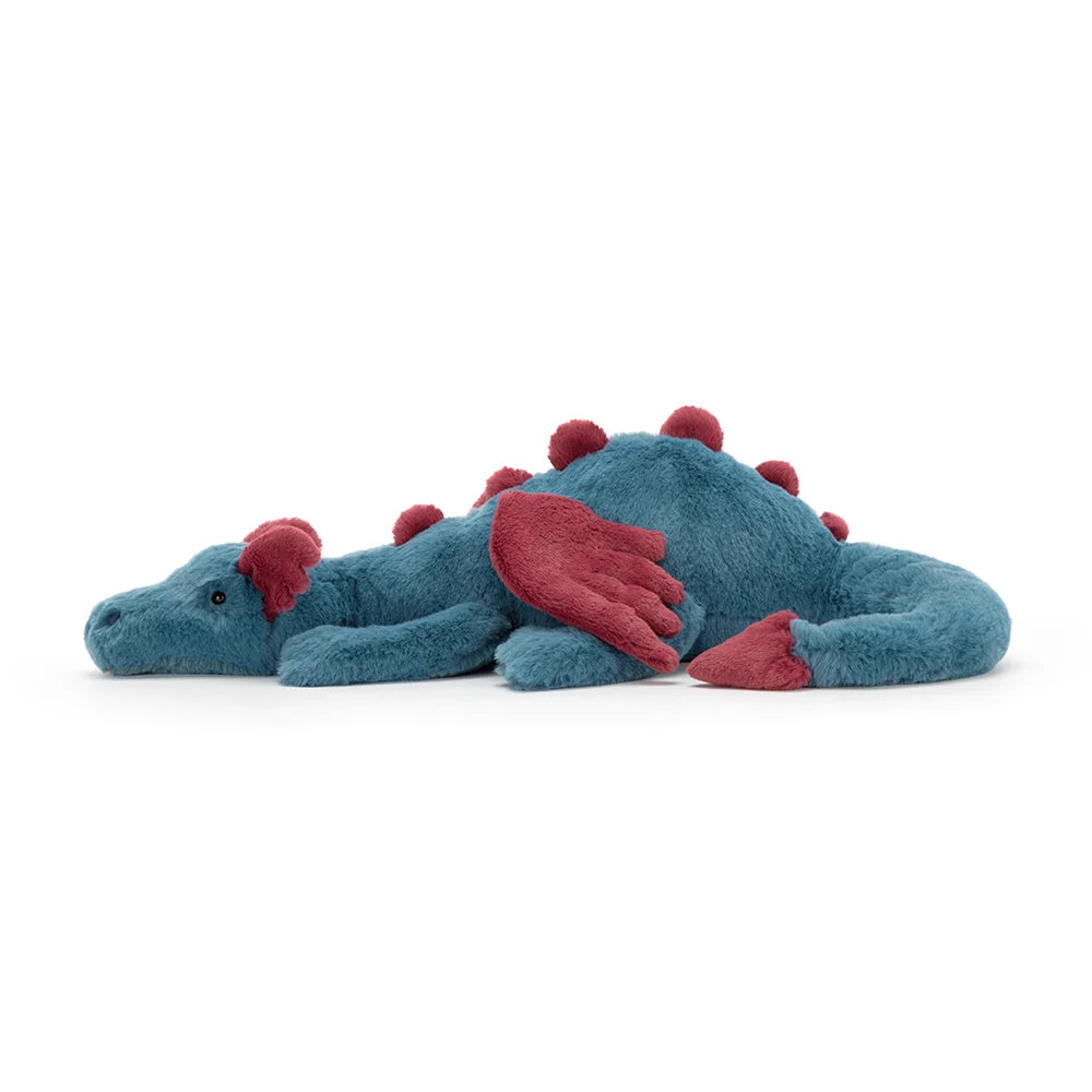 Peluche Drago Dexter - Misura Midi- Vola sulle sue ali - Apple Pie