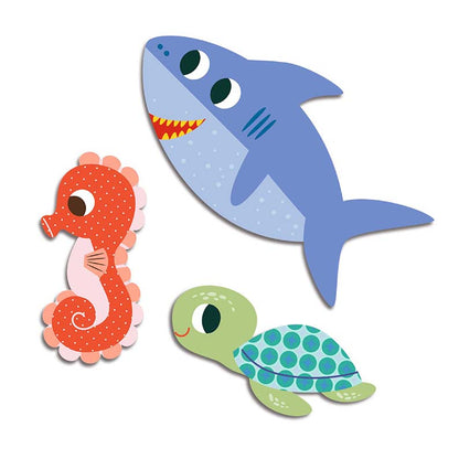 Djeco Primi Stickers 18M+ – Animali del Mare