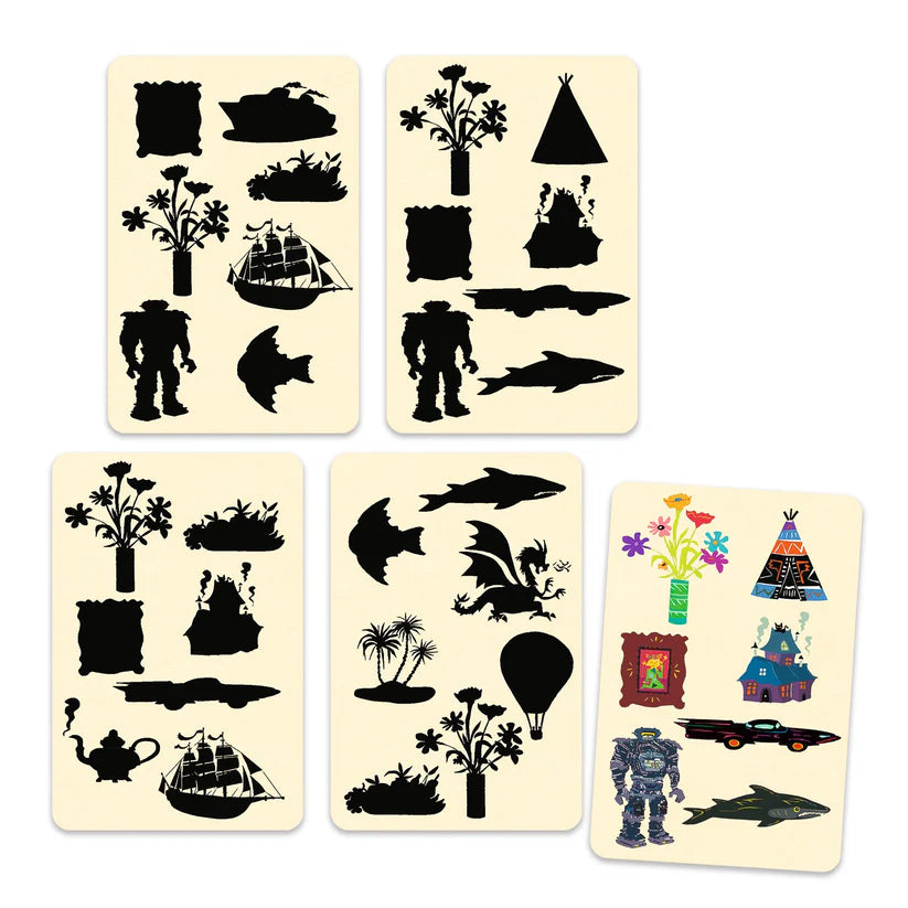 Djeco Gioco di Carte - Similix - Osserva e confronta - Apple Pie