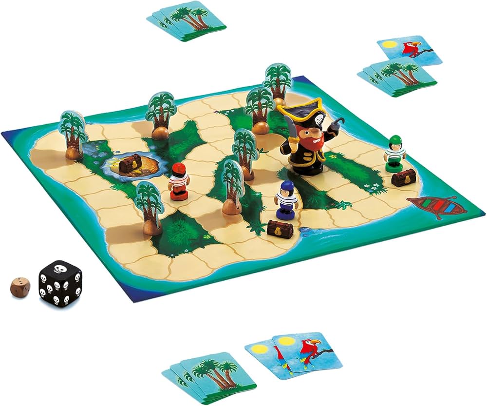 Djeco Gioco Big Pirate 5-9 anni - Apple Pie