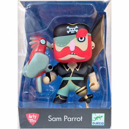 Djeco Arty Toys Pirati - Sam Parrot - Apple Pie