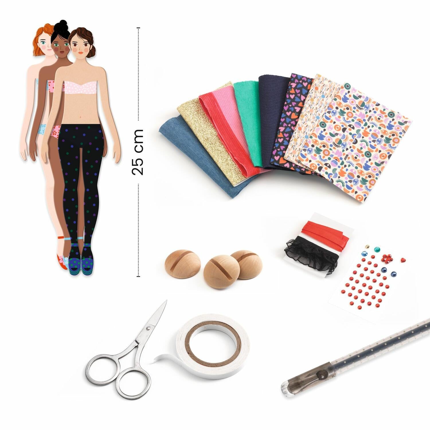 Djeco Gioco Laboratorio di Moda by Marie - Apple Pie