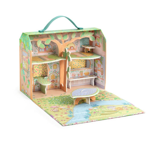 Djeco Tinyly - Valigetta Casa Sylvia & Fox - Apple Pie