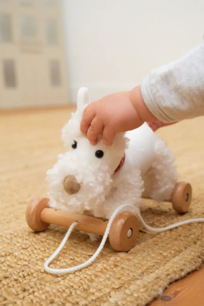 Egmont Toys Lola da Tirare – Peluche con Ruote in Legno STOCK IN ARRIVO