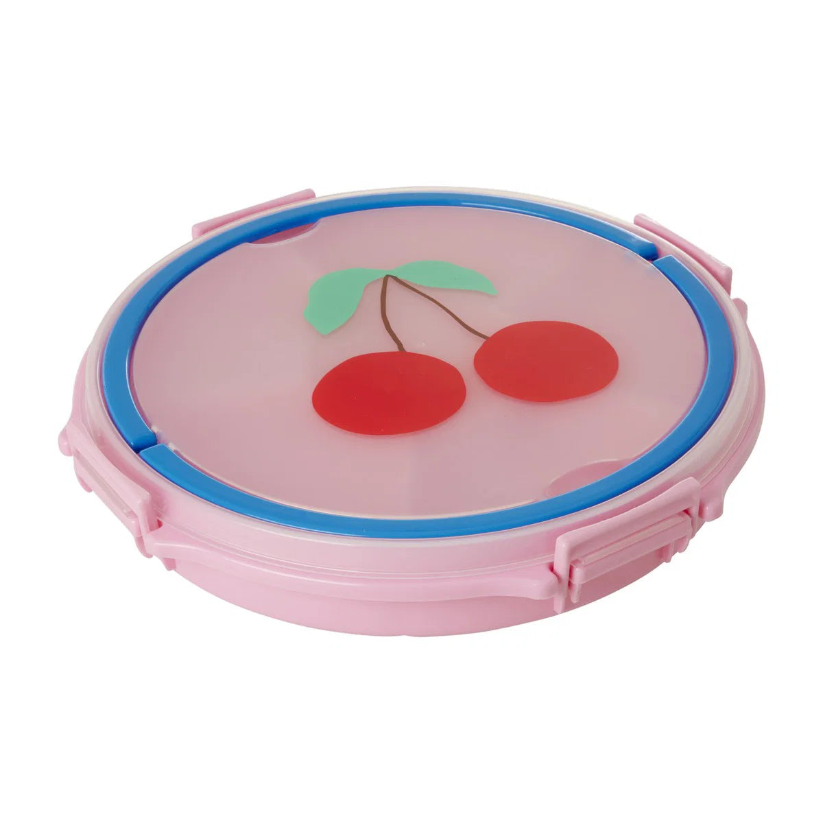 Vassoio con Manico Rosa con Ciliegia – Contenitore Snack Diviso Rice Denmark