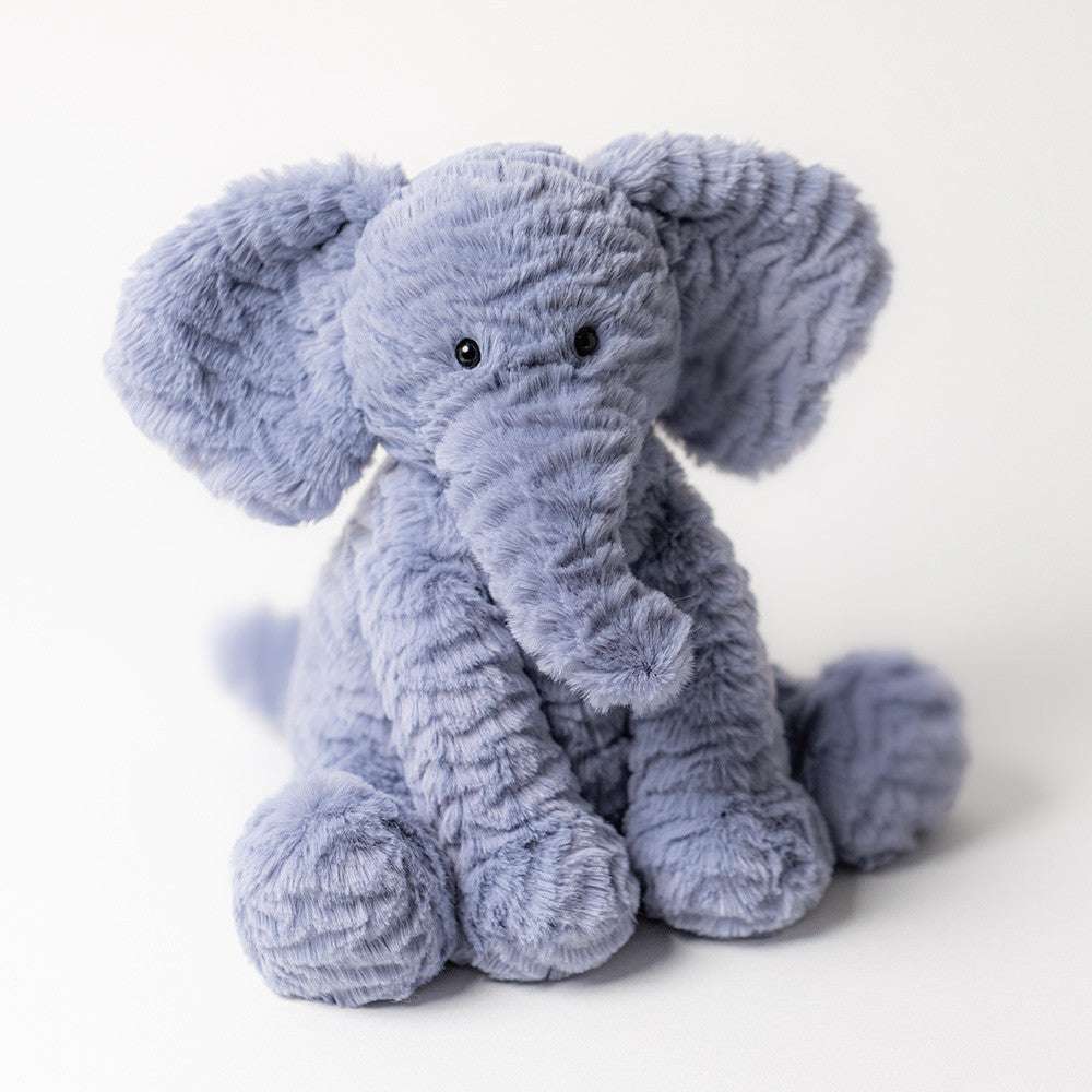 Jellycat Fuddlewuddle Elephant – Peluche Elefante Azzurro - Apple Pie