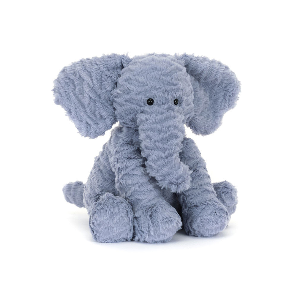 Jellycat Fuddlewuddle Elephant – Peluche Elefante Azzurro - Apple Pie