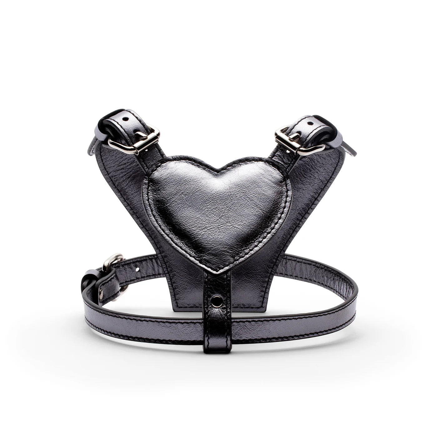 Pettorina in Pelle a Cuore Imbottita Baurdelle Made in Italy – Heart Harness