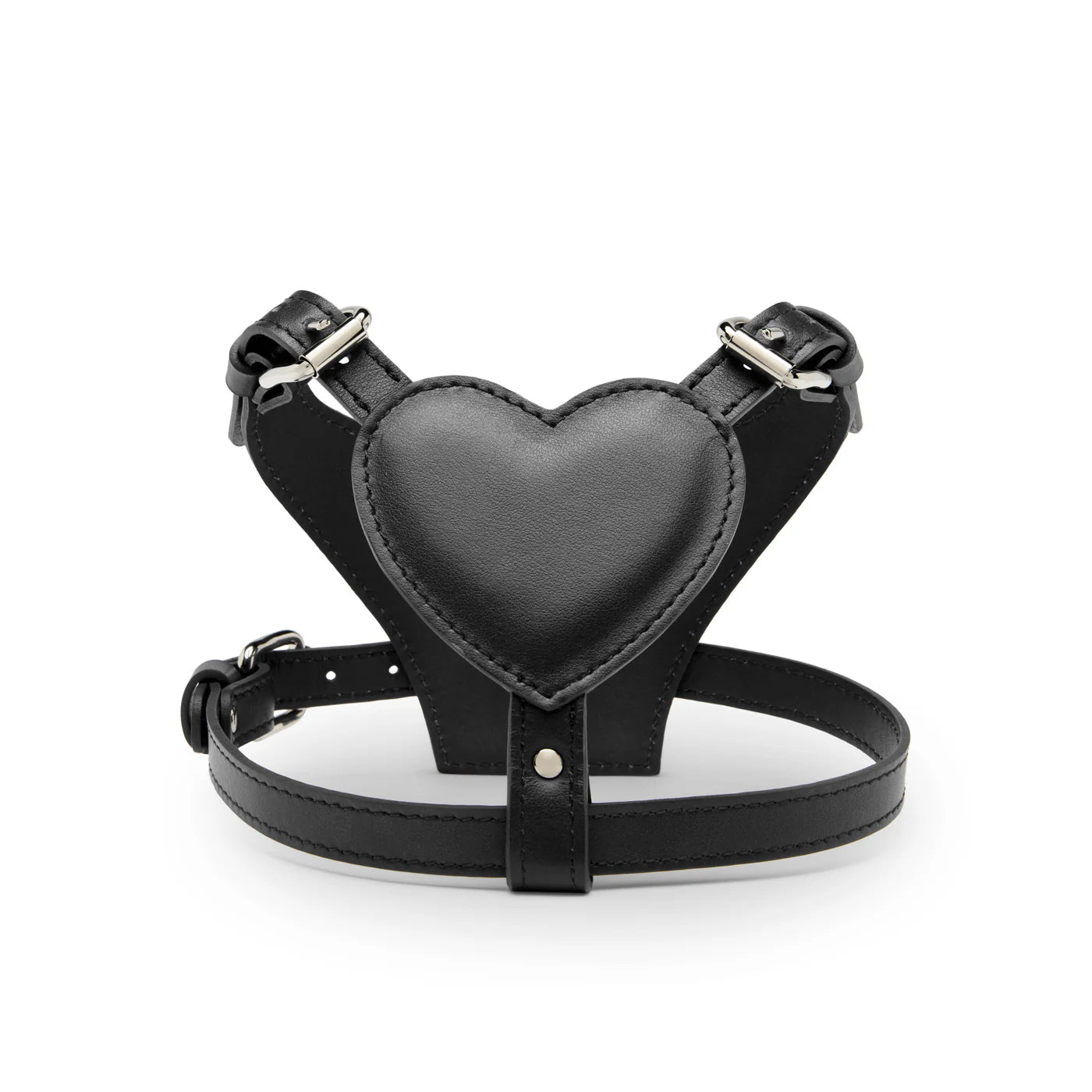 Pettorina in Pelle a Cuore Imbottita Baurdelle Made in Italy – Heart Harness