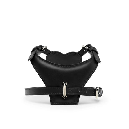 Pettorina in Pelle a Cuore Imbottita Baurdelle Made in Italy – Heart Harness