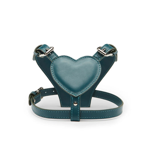 Pettorina in Pelle a Cuore Imbottita Baurdelle Made in Italy – Heart Harness