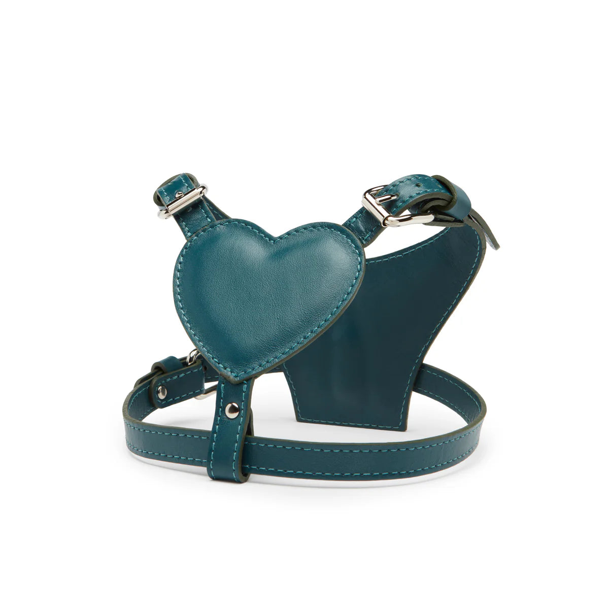 Pettorina in Pelle a Cuore Imbottita Baurdelle Made in Italy – Heart Harness